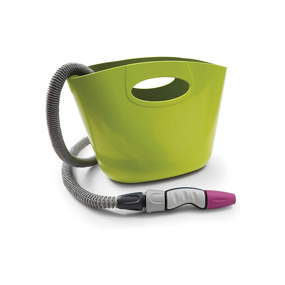 Hozelock - Aquapop Irrigation Kit with Extendable Tube, Lime 80287600