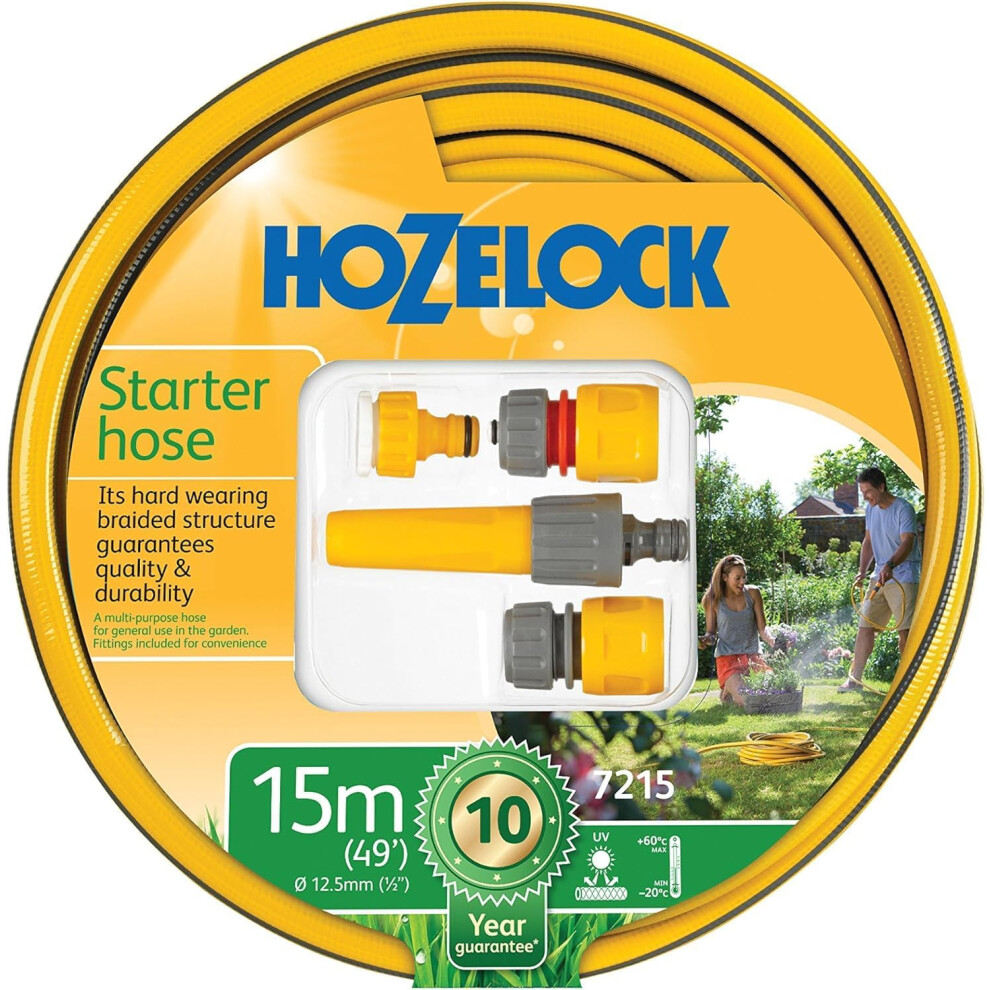 Hozelock - Select Hose 12.5mm x 15m Starter Set
