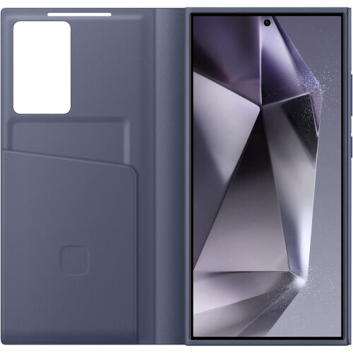 Samsung Samsung Galaxy Official S24 Ultra Smart View Wallet Case Violet 1