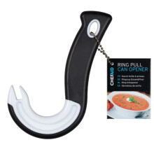 Ring Pull Can Opener Aid - Arthritis Friendly Kitchen Gadget, Easy Lever, 15x9cm, with Hanging Hook - Code 10E23008
