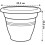 Elho Green Basics Campana 35cm Mild Terracotta 4