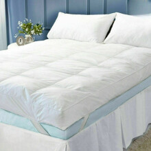 Double Microfiber Mattress Topper 4" Inch Deep 10cm