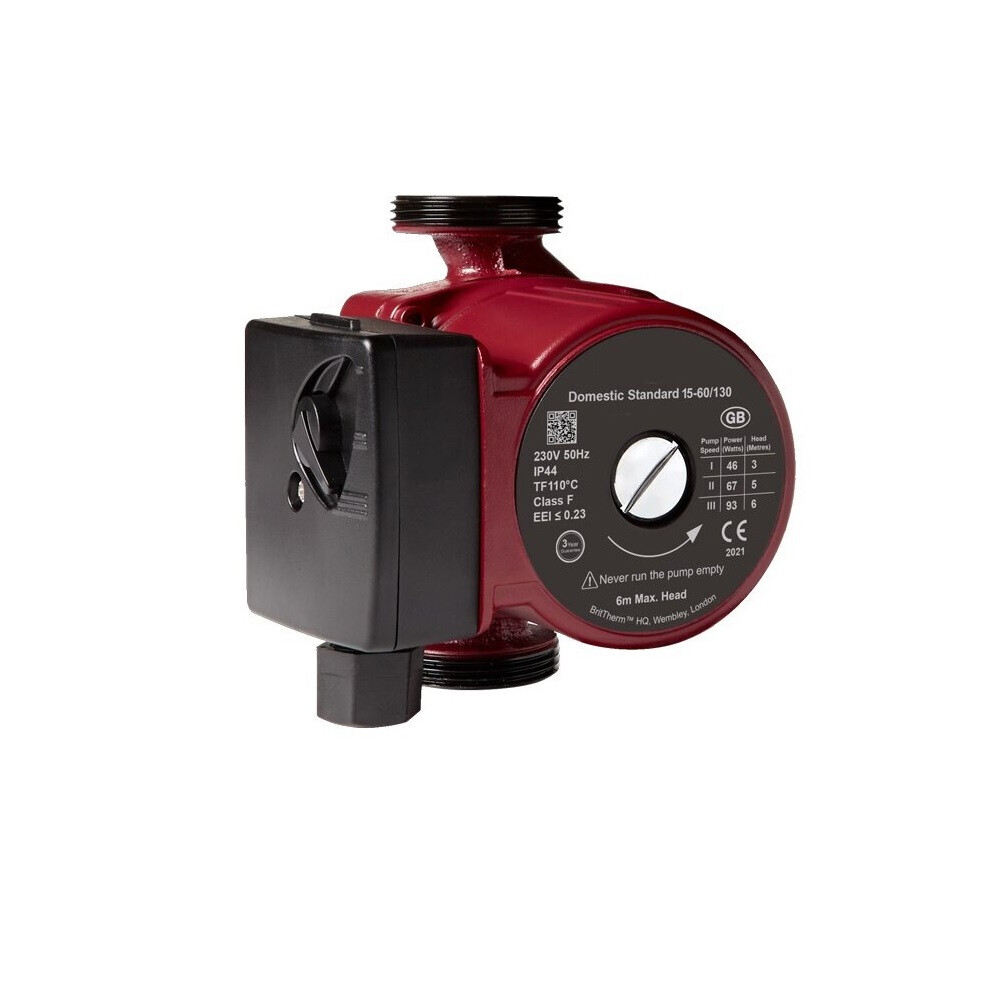 Hanicks UPS2 Heating Circulating Pump 15-60/130 1Â½" Replaces Grundfos 98334549 3 Yr Warranty