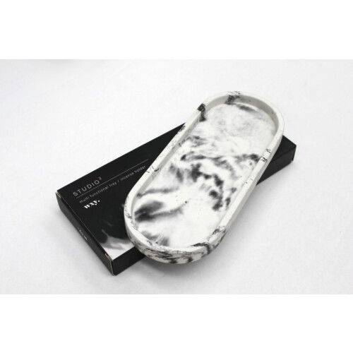 WXY. Studio2 Incense Holder & Tray - Peppered Black 1