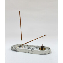 WXY. Studio2 Incense Holder & Tray - Peppered Black