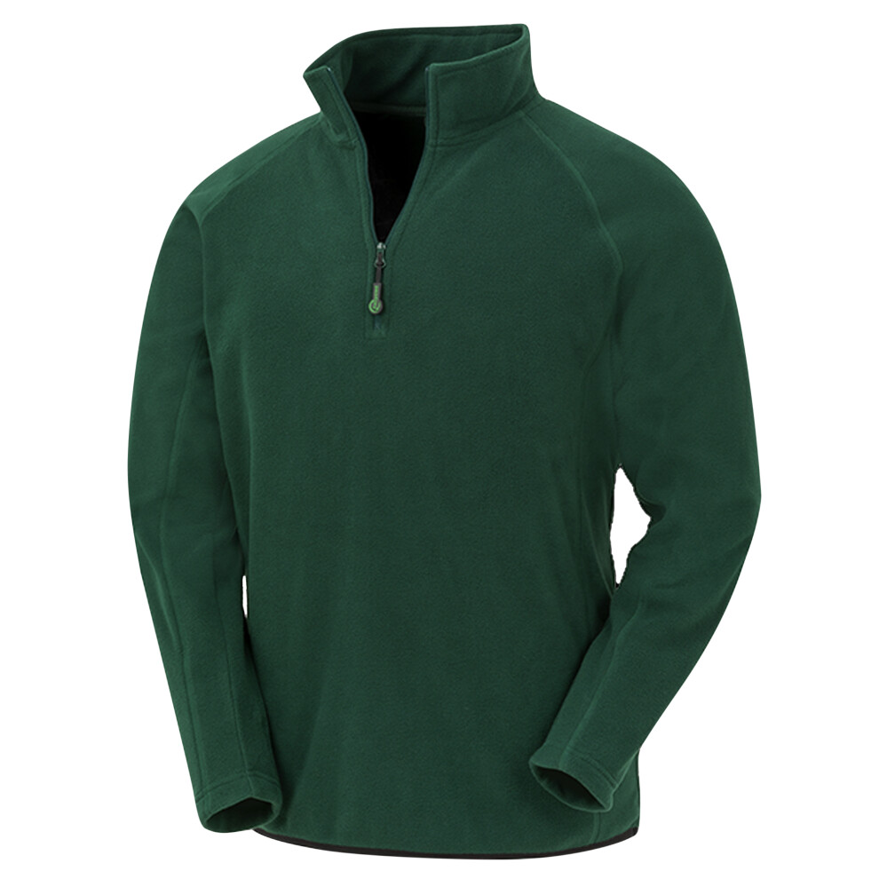 (2XL, Forest Green) Result Genuine Recycled Mens Fleece Top