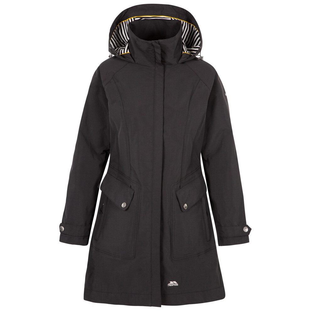 Trespass (Xs, ) Womens Waterproof Jacket - Rainy Day Black