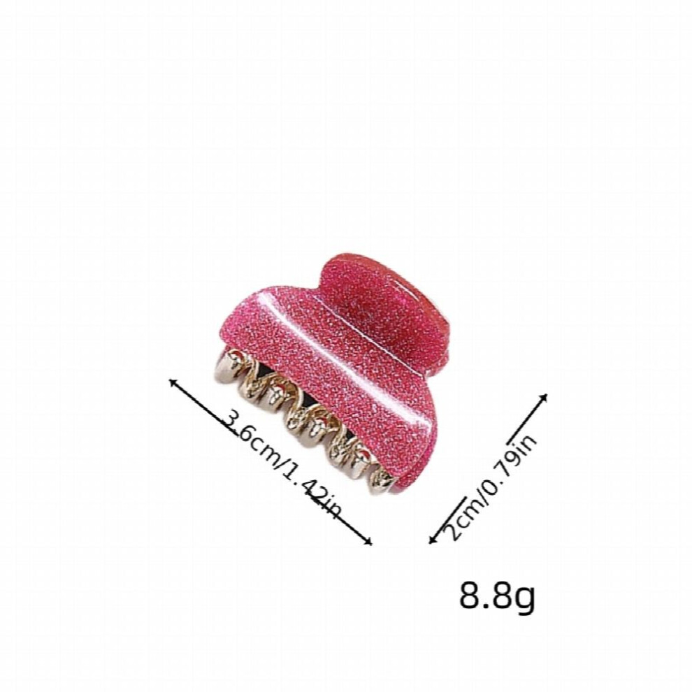 Small Acrylic Leopard Pattern Hair Claw Womens Ponytail Hair Claw Hair Clip-image-OPC-PC2GTF6-NEW