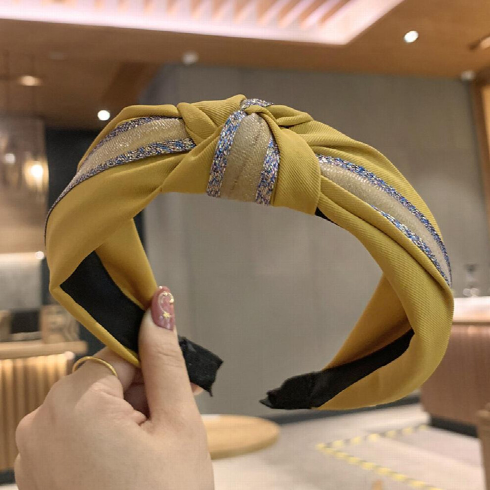 Blocking Headbands For Women And Girls Womens Oversized Hairband Hair Bows Accessories For Women Girls Perfect Hair Accessories For Party 1pc-image-OPC-PC2GVJP-NEW