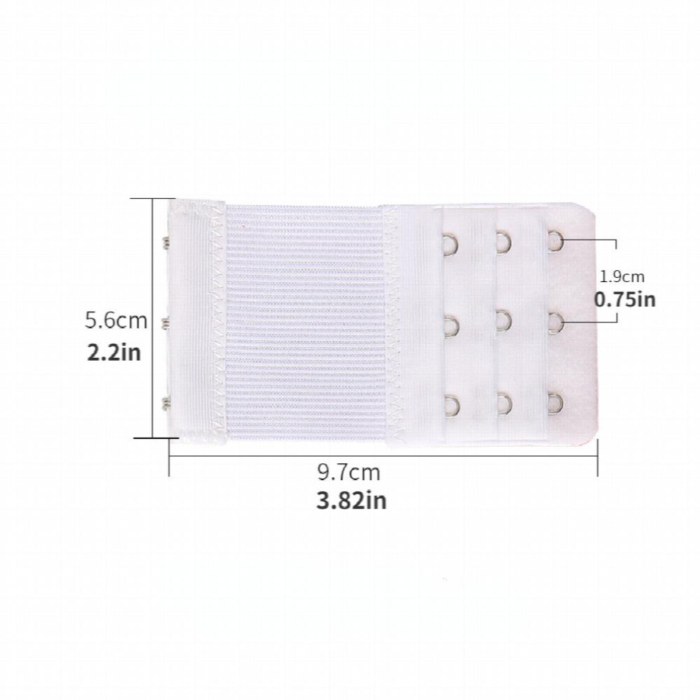 5pcs Bra Extender Stretchy Soft And Comfortable Bra Strap Extensions No Sewing Underwear Maternity Lingerie Breast Lift