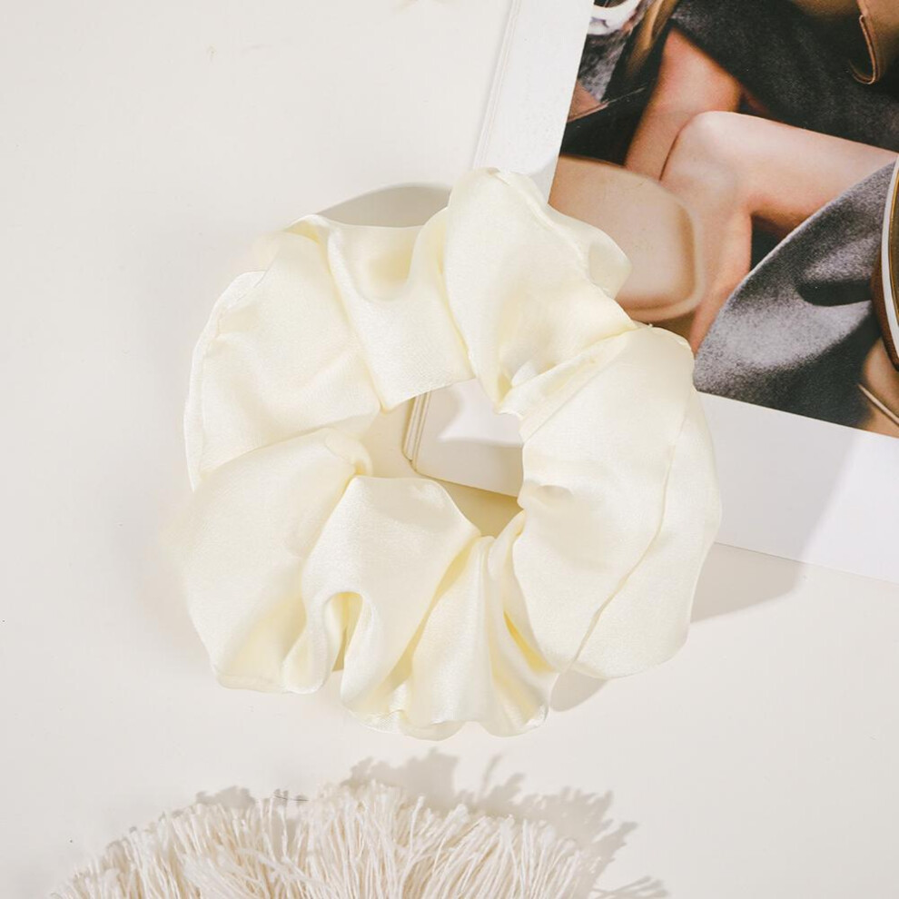 1pc Minimalist Solid Scrunchie Silk Hair Tie Hair Protective Ponytail Holder Chiffon Hair Styling Accessory-image-OPC-PC2GVY2-NEW