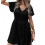Ladies Maternity Casual V-Neck Pullover Dress 4