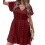 Ladies Maternity Casual V-Neck Pullover Dress 5