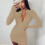 Autumn Maternity Long Sleeve Dresses 6