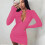 Autumn Maternity Long Sleeve Dresses 7