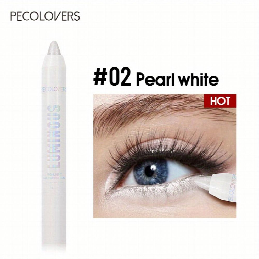 Multicoloured Eyeshadow Eyelid Brightening Pen Highlighter Matte Pearly Eye Makeup Pen With Glitter Enhance Your Eye Look