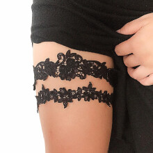 Wedding Garter Lace Garter Belt Stretch Lace Bridal Garter Floral Leg Wedding Garter For Women And Bride