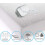 Waterproof Terry Mattress Protector Poly Cotton Topper Fitted Cover Double Bed 3