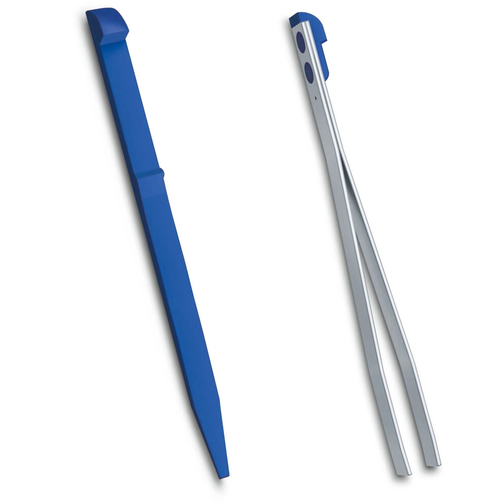 (blue) Victorinox Colour toothpick + tweezers spares for SMALL 58mm swiss army knife