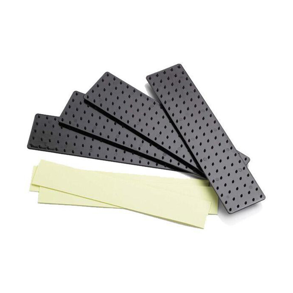 Easylife Mat Grips, Anti-Slip Rug Grippers for Carpets, Rugs and Mats, Set of 4 Mat Grippers, L28cm x W7cm