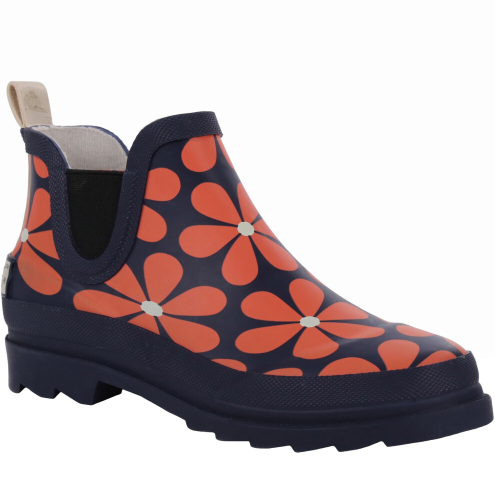 (3 UK, Daisy Navy) Regatta Womens Orla Kiely Chelsea Boot Mid Rise Wellies Wellington Boots