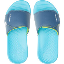 (10K UK, Navy Blazer) Quiksilver Boys Kids Bright Coast Adjustable Sandals Slides Flip Flops Sliders