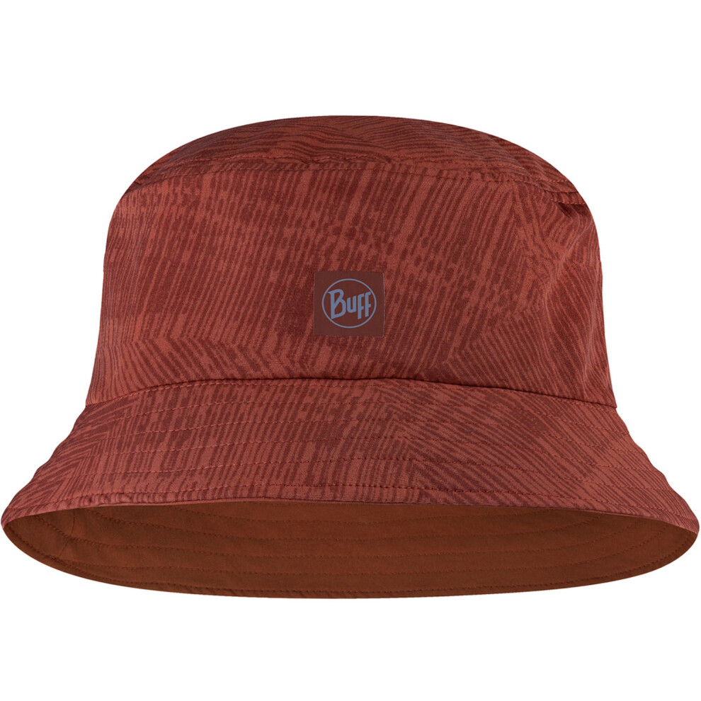 (LXL, Rusty) Buff Adults Sun Adventure UPF 50 Lightweight Summer Festival Bucket Hat