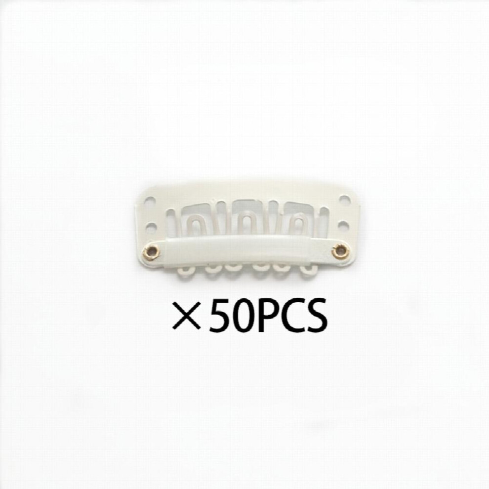 Invisible Wig Snap Clip Snap Comb Wig Clips 50pcs Fix Wig For Hair Salon For Hair Extension Fixed Hair Clip
