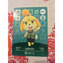Animal Crossing Amiibo Cards ~001 Isabelle