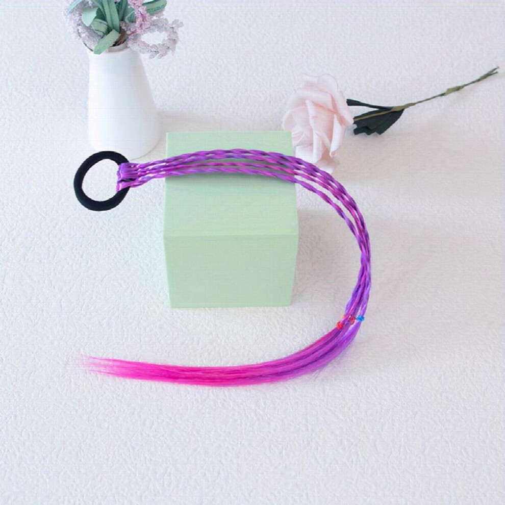 Colorful Braid Wigs Hair Rope Dreadlock Hair Accessories Ponytail Box Braid Hair Accessories