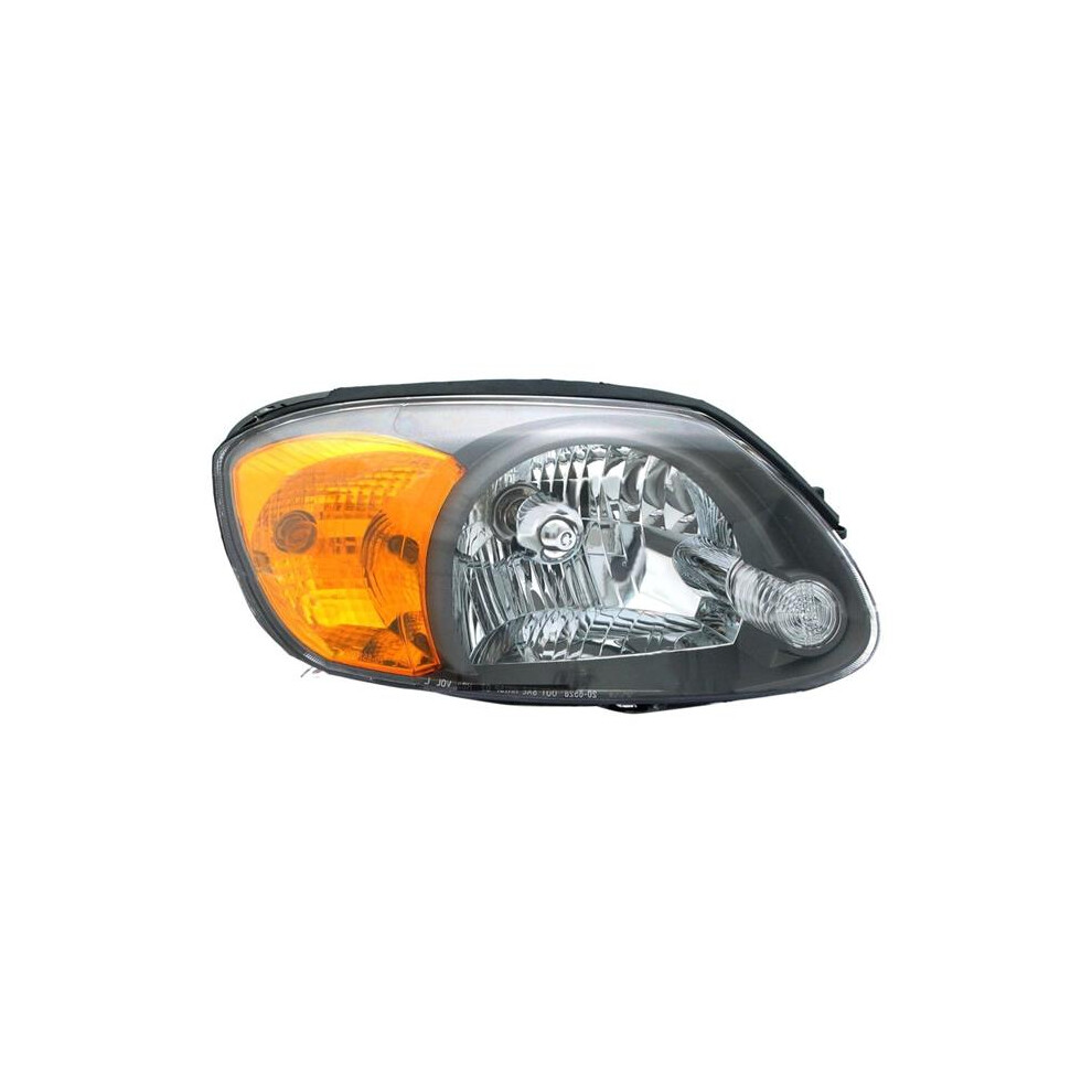 Tyc Tyc20-6527-00-9 Right Hand Passenger Side Replacement Headlight For 2003-2006 Hyundai Accent 762405813080