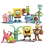 8PCS SpongeBob SquarePants Patrick Star Squidward Krabs Gary Action Figure Toy 1