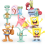 8PCS SpongeBob SquarePants Patrick Star Squidward Krabs Gary Action Figure Toy 5
