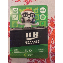 Animal Crossing Amiibo Cards ~003 DJ KK