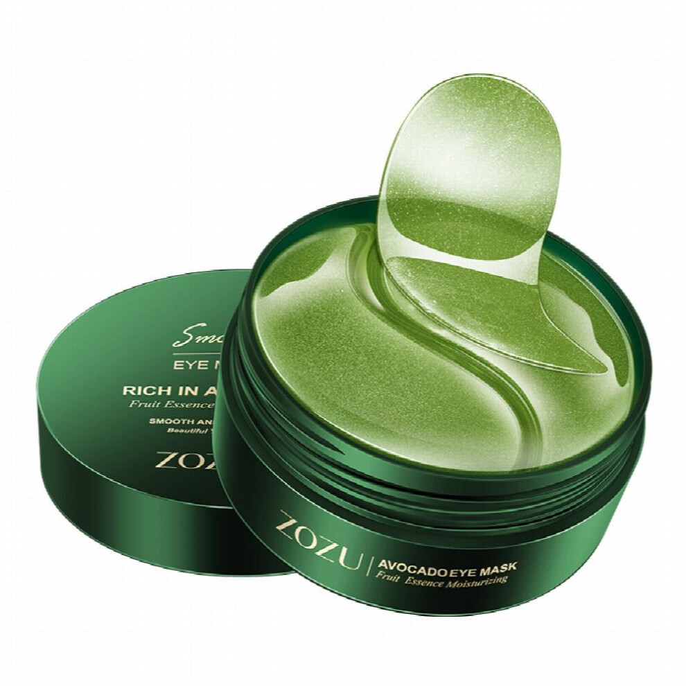 60pcs Moisturizing and Lifting Eye Masks for Reducing Aging Dark Circles and Wrinkles Avocado and Golden Eye Patches for Firming and Tightening Under