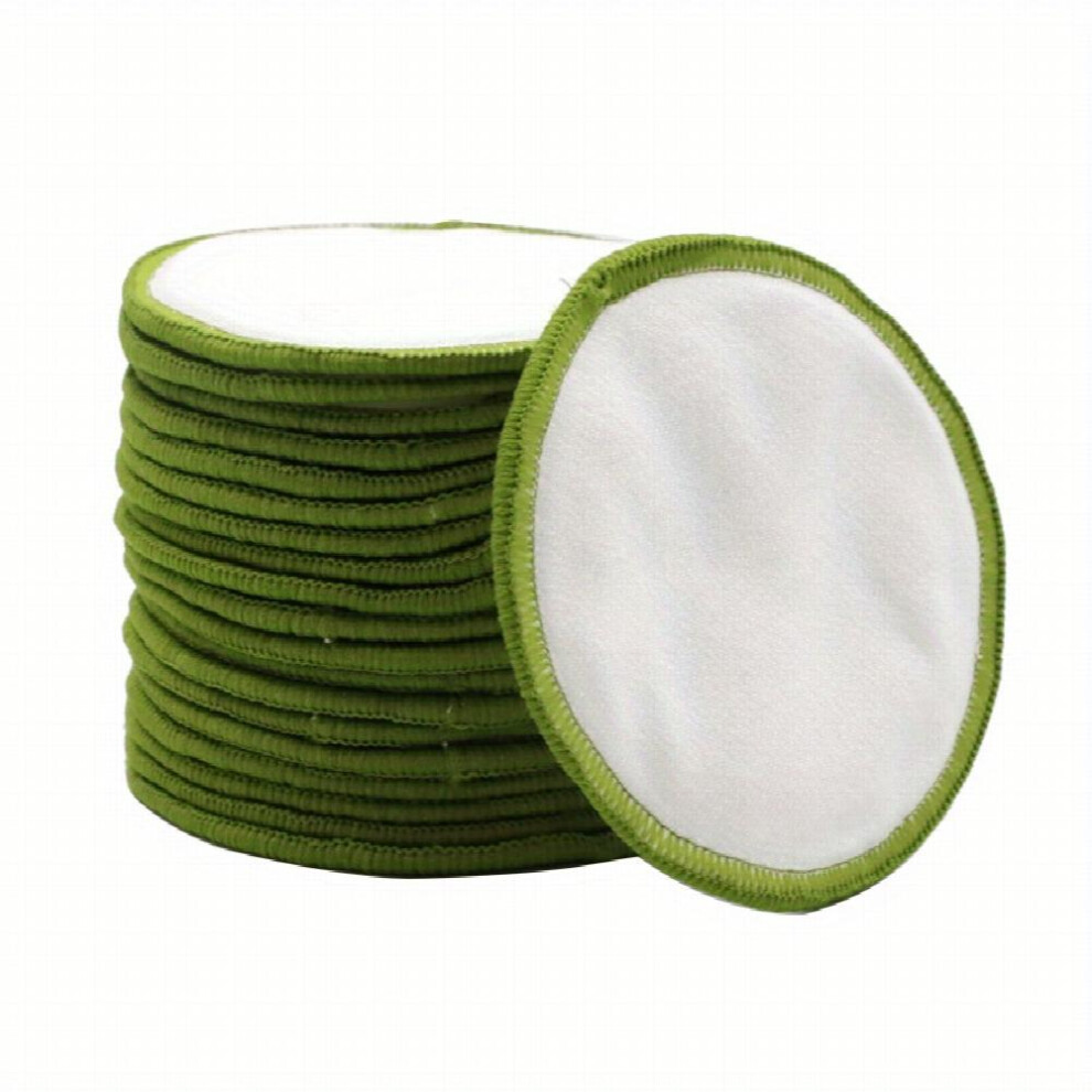 20pcs Reusable Makeup Remover Pads Natural Bamboo Pad For All Skin Types Eco Friendly Reusable Bamboo Pads