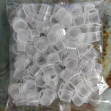 100 200pcs Disposable Tattoo Ink Cups Plastic Disposable Tattoo Ink Cups For Tattoo Permanent Makeup Container Cap Tattoo Accessory Tattoo Ink Tattoo