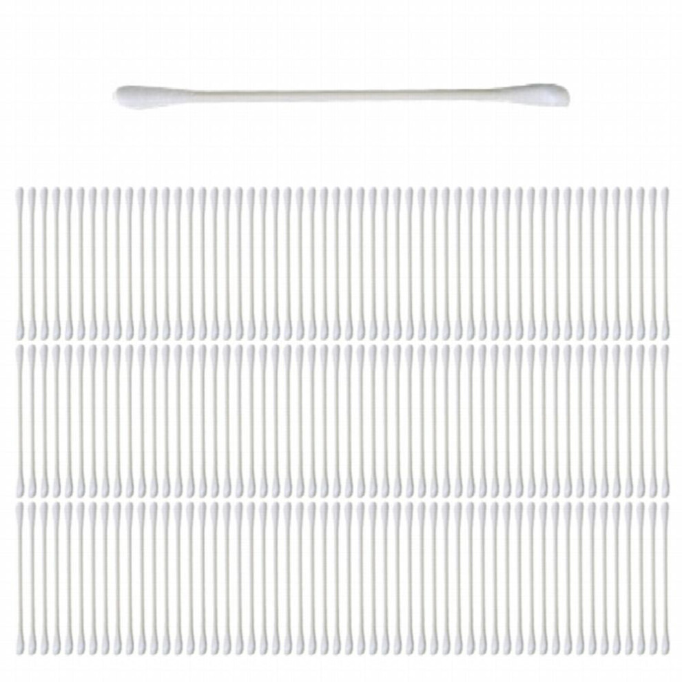200pcs Baby Cotton Swabs Double Tipped Cotton Buds With Paper Stick Round And Spiral Good For Baby Ear And Nose Clean