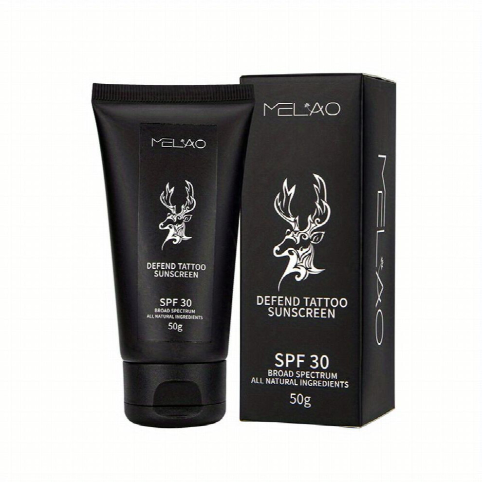 1pc 50g Sunscreen Tattoo Ointment Waterproof Skin Tattoo Lotion For Tattoo Aftercare Locking And Moisturising