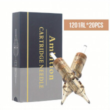 20pcs set Tattoo Cartridge Needles Disposable Tattoo Needle Standard Round Liner For Tattoo Artists And Beginners Body Art For Tattoo Supplies