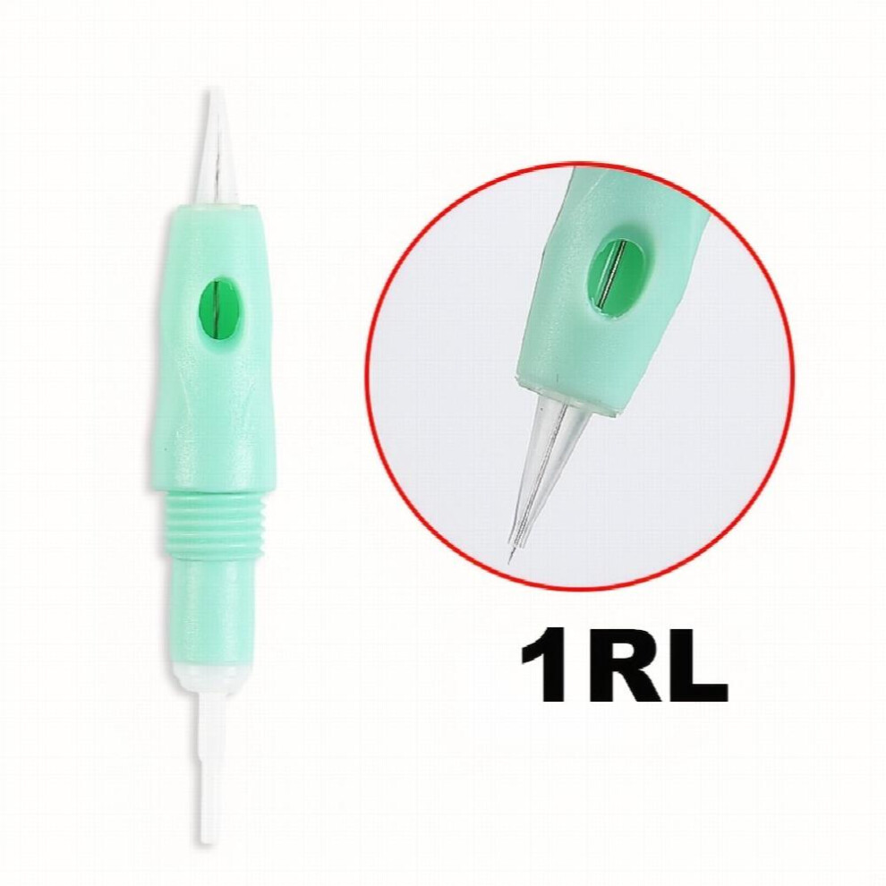 50pcs set Tattoo Cartridge Needles Disposable Tattoo Needle Standard Round Liner For Tattoo Artists And Beginners Body Art For Tattoo Supplies