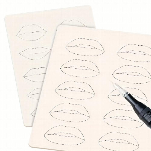 Silicone Lip Practice Skin for Microblading and Makeup Realistic and Durable 1