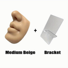 5D Lip Simulation Silicone Nose Module for Body Perforation and Ear Studs Perfect for Novice Practice and Training