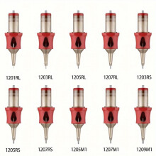 10 20pcs set Tattoo Cartridge Needles Disposable Tattoo Needle Standard Round Liner For Tattoo Artists And Beginners Body Art For Tattoo Supplies