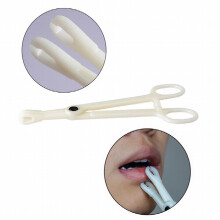 1pc Acrylic Disposable Body Piercing Plier Professional Clamp for Easy and Painless Piercing of Ears Lips Navel Nose Tongue and Eyebrows