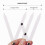 1pc Acrylic Triangle Eyebrow Measurement Ruler Permanent Makeup Stencil Makeup Tools 3