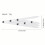 1pc Acrylic Triangle Eyebrow Measurement Ruler Permanent Makeup Stencil Makeup Tools 5