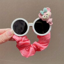 Childrens Sunglasses Scrunchie Baby Head Rope No Hair Damage Hair Rope Ponytail Accessories