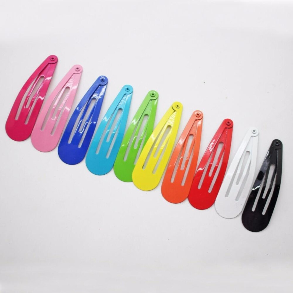 10pcs Candy Hair Clips Snap Clip Metal Hair Slides Clip Non Slip Hair Decoration For Women Girls-image-OPC-PC2H5H6-NEW