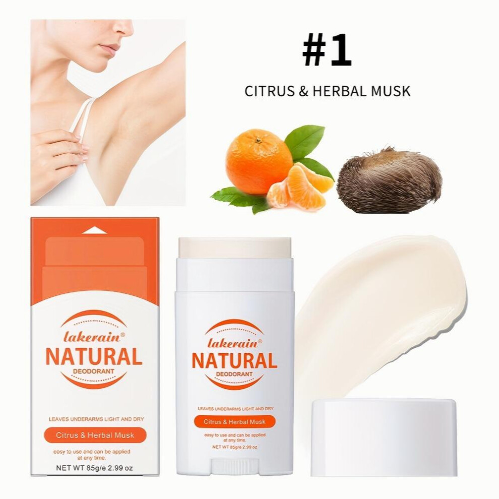 1pc Armpit Deodorant Long Lasting Gentle Cleaning Of Armpit Odors Refreshing Fragrance Soothing And Moisturizing Underarm Deodorizing Stick